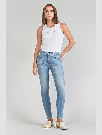 Jeans PULP taille haute push-up slim 7/8ème 'Le Temps Des Cerises'