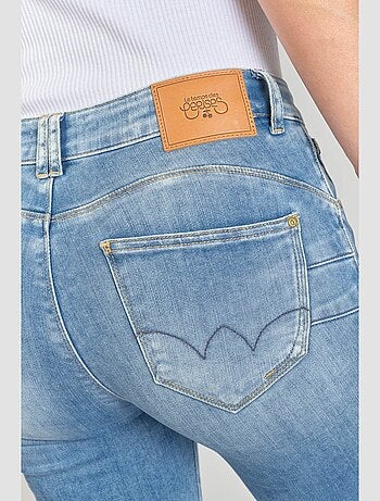 Jeans PULP taille haute push-up slim 7/8ème 'Le Temps Des Cerises'