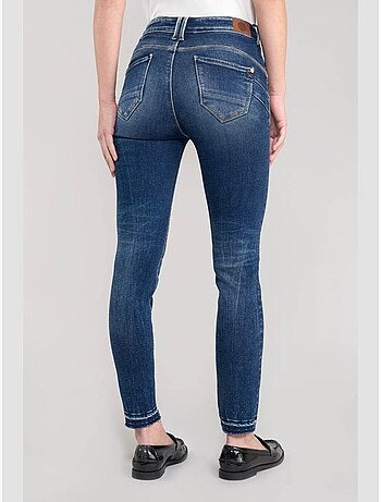 Jeans pulp taille haute push-up slim 7/8ème 'le temps des cerises'