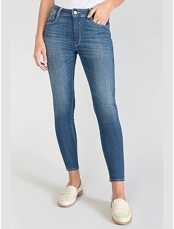 Jeans PULP taille haute push-up slim 7/8ème 'Le Temps Des Cerises'