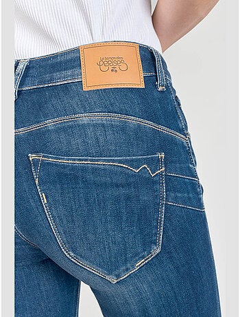 Jeans PULP taille haute push-up slim 7/8ème 'Le Temps Des Cerises'