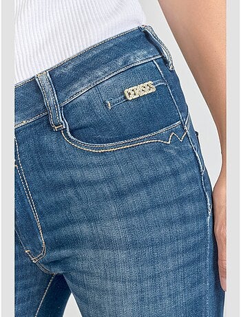 Jeans PULP taille haute push-up slim 7/8ème 'Le Temps Des Cerises'