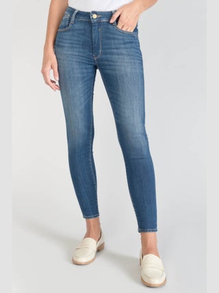 Jeans PULP taille haute push-up slim 7/8ème 'Le Temps Des Cerises'