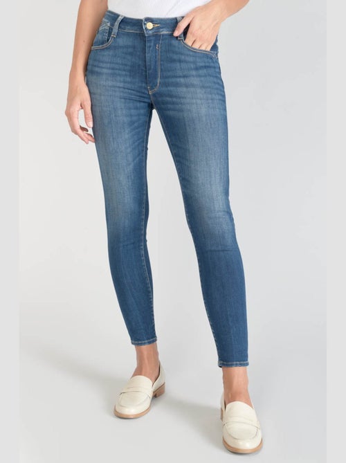 Jeans PULP taille haute push-up slim 7/8ème 'Le Temps Des Cerises' - Kiabi