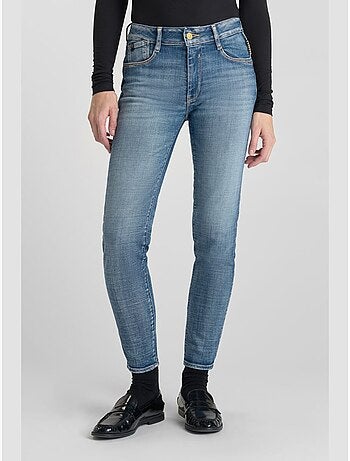 Jeans PULP taille haute push-up slim 7/8ème 'Le Temps Des Cerises'