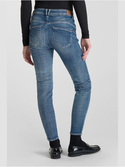 Jeans PULP taille haute push-up slim 7/8ème 'Le Temps Des Cerises' - Kiabi