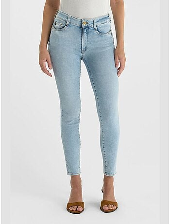 Jeans PULP taille haute push-up slim 7/8ème 'Le Temps Des Cerises'