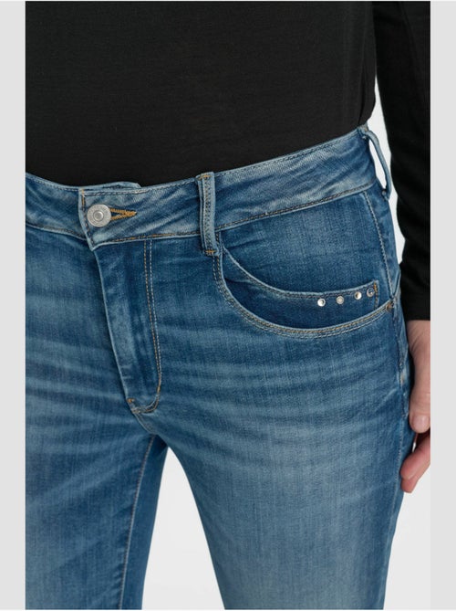 Jeans PULP taille haute push-up slim 7/8ème 'Le Temps Des Cerises' - Kiabi Jeans PULP taille haute push-up slim 7/8ème 'Le Temps Des Cerises' - Kiabi