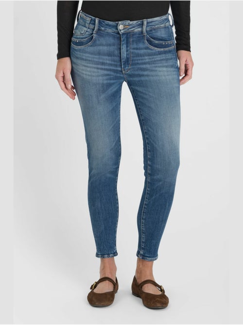 Jeans PULP taille haute push-up slim 7/8ème 'Le Temps Des Cerises' - Kiabi Jeans PULP taille haute push-up slim 7/8ème 'Le Temps Des Cerises' - Kiabi
