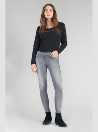 Jeans PULP taille haute push-up slim 7/8ème 'Le Temps Des Cerises'