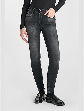 Jeans PULP taille haute push-up slim 7/8ème 'Le Temps Des Cerises'