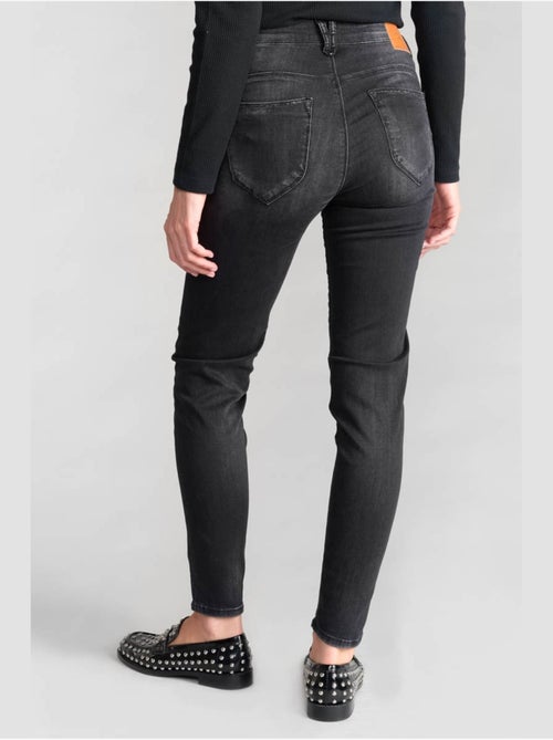 Jeans PULP taille haute push-up slim 7/8ème 'Le Temps Des Cerises' - Kiabi