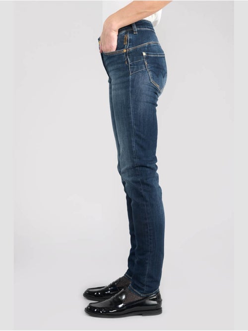 Jeans pulp taille haute push-up slim 'le temps des cerises' - Kiabi