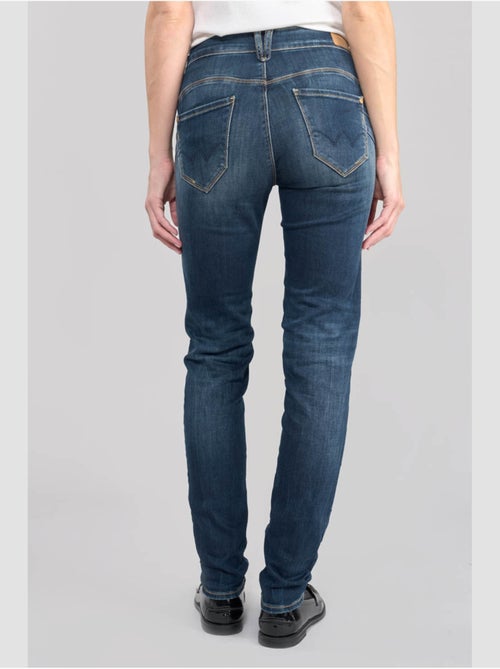 Jeans pulp taille haute push-up slim 'le temps des cerises' - Kiabi