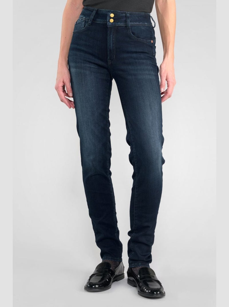 Jeans PULP taille haute push-up slim 'Le Temps Des Cerises' Bleu - Kiabi