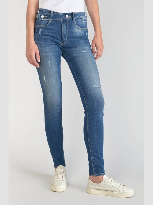 Jeans PULP taille haute push-up slim 'Le Temps Des Cerises' - Kiabi