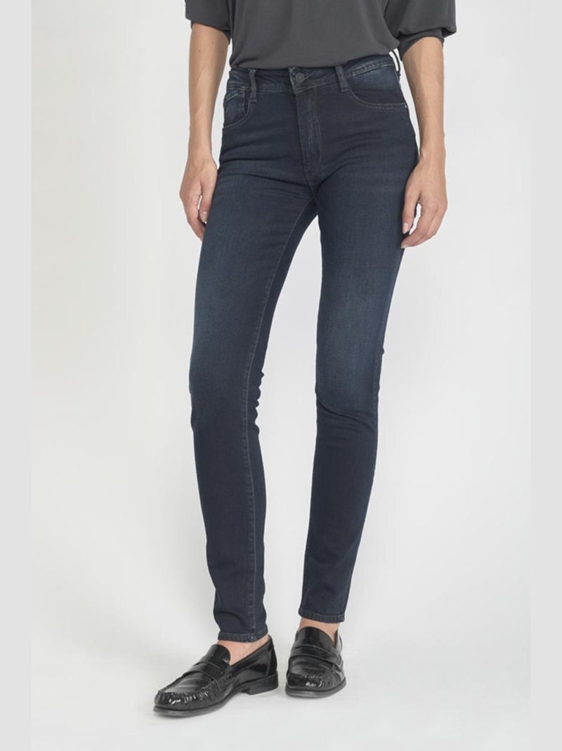 Jeans PULP taille haute push-up slim 'Le Temps Des Cerises' Bleu - Kiabi