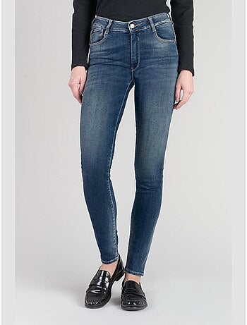 Jeans pulp taille haute push-up slim 'le temps des cerises'