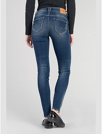 Jeans pulp taille haute push-up slim 'le temps des cerises'