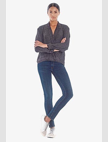 Jeans PULP taille haute push-up slim 'Le Temps Des Cerises'