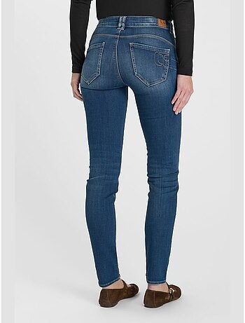 Jeans pulp taille haute push-up slim 'le temps des cerises'