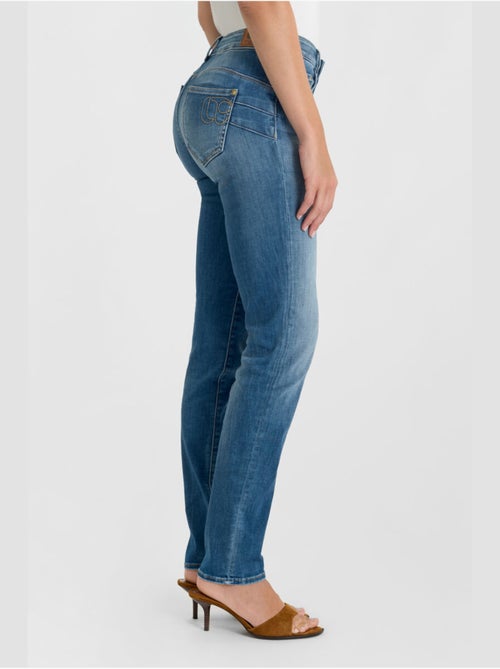 Jeans PULP taille haute push-up slim 'Le Temps Des Cerises' - Kiabi