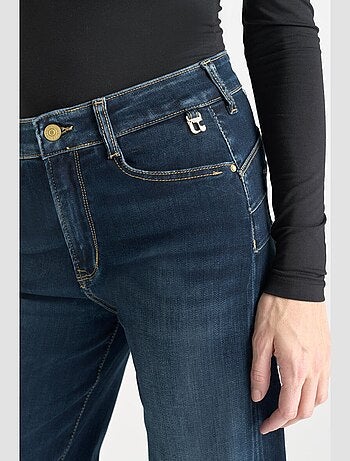 Jeans pulp wide leg taille haute 7/8ème droite 7/8ème 'Le Temps Des Cerises'
