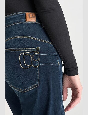 Jeans pulp wide leg taille haute 7/8ème droite 7/8ème 'Le Temps Des Cerises'