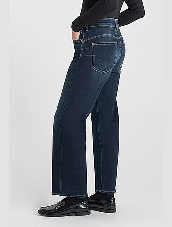 Jeans pulp wide leg taille haute 7/8ème droite 7/8ème 'Le Temps Des Cerises'