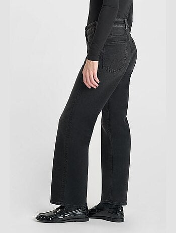 Jeans pulp wide leg taille haute 7/8ème droite 7/8ème 'Le Temps Des Cerises'
