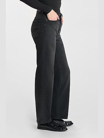Jeans pulp wide leg taille haute 7/8ème droite 7/8ème 'Le Temps Des Cerises'