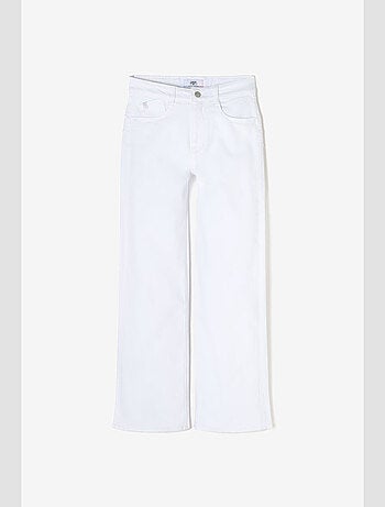 Jeans pulp wide leg taille haute 7/8ème droite 'Le Temps Des Cerises'