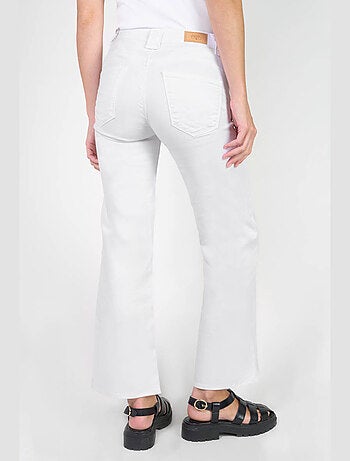 Jeans pulp wide leg taille haute 7/8ème droite 'Le Temps Des Cerises'
