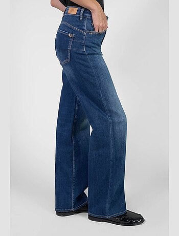 Jeans pulp wide leg taille haute droite 'Le Temps Des Cerises'