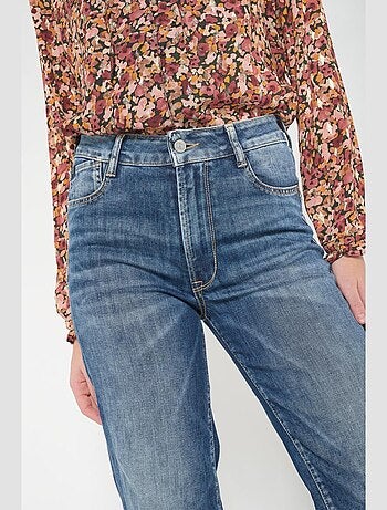 Jeans pulp wide leg taille haute droite 'Le Temps Des Cerises'