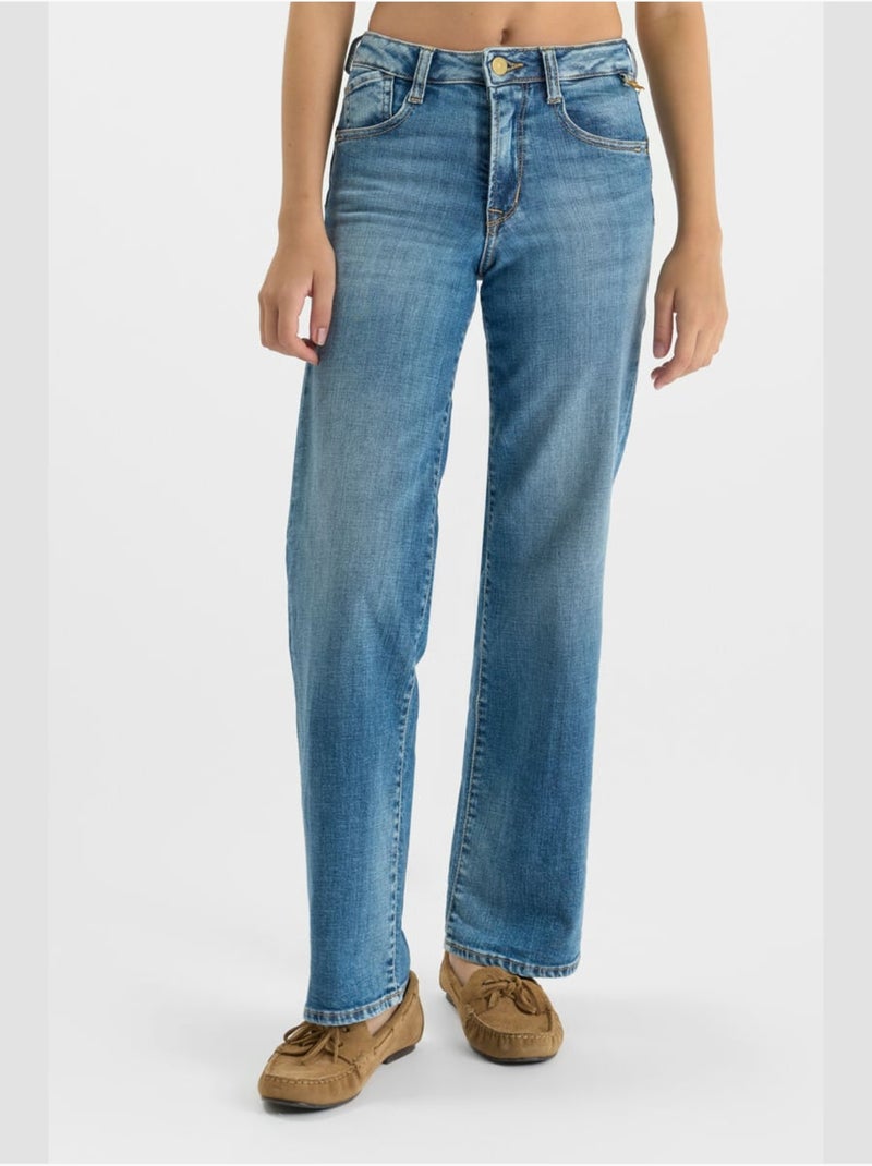 Jeans PULPH 22 loose large 'Le Temps Des Cerises' Bleu - Kiabi