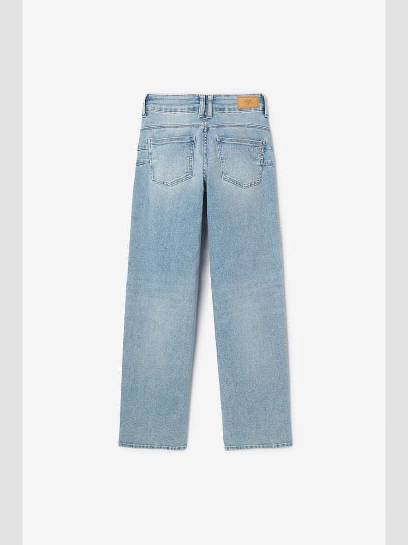 Jeans PULPHIGH droite 'Le Temps Des Cerises' Bleu - Kiabi