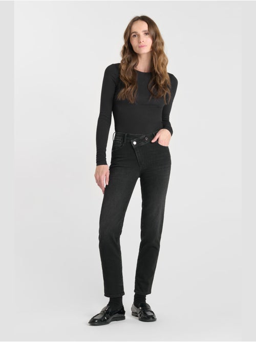 Jeans push-up droite 7/8ème 'Le Temps Des Cerises' - Kiabi