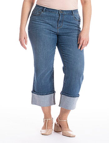 Jeans regular avec maxi revers OBHEM1 'OBER'