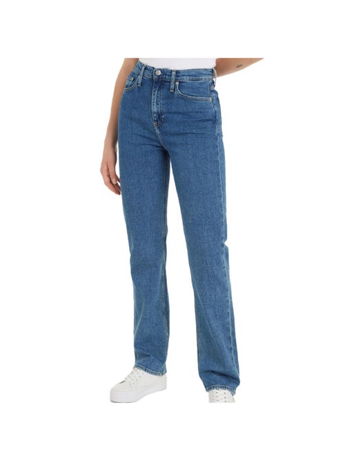 Jeans Regular Femme Calvin Klein Jeans - Kiabi