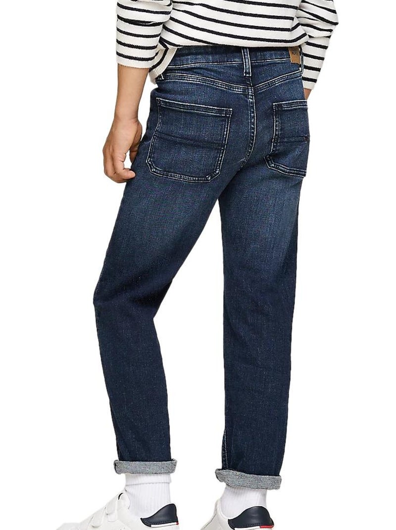 Jeans Regular Garçon Tommy Hilfiger Bleu - Kiabi
