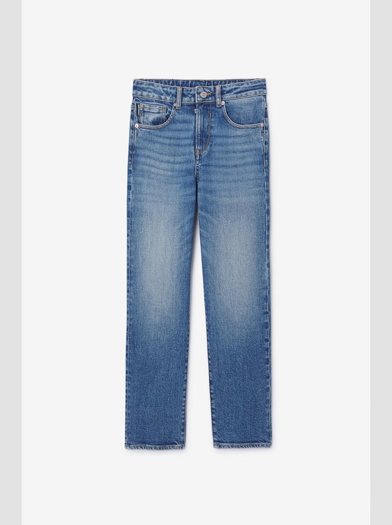 Jeans regular regular droit 'Le Temps Des Cerises' Bleu - Kiabi