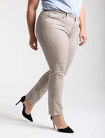 Jeans regular stretch twill de couleur OBR11 'OBER'