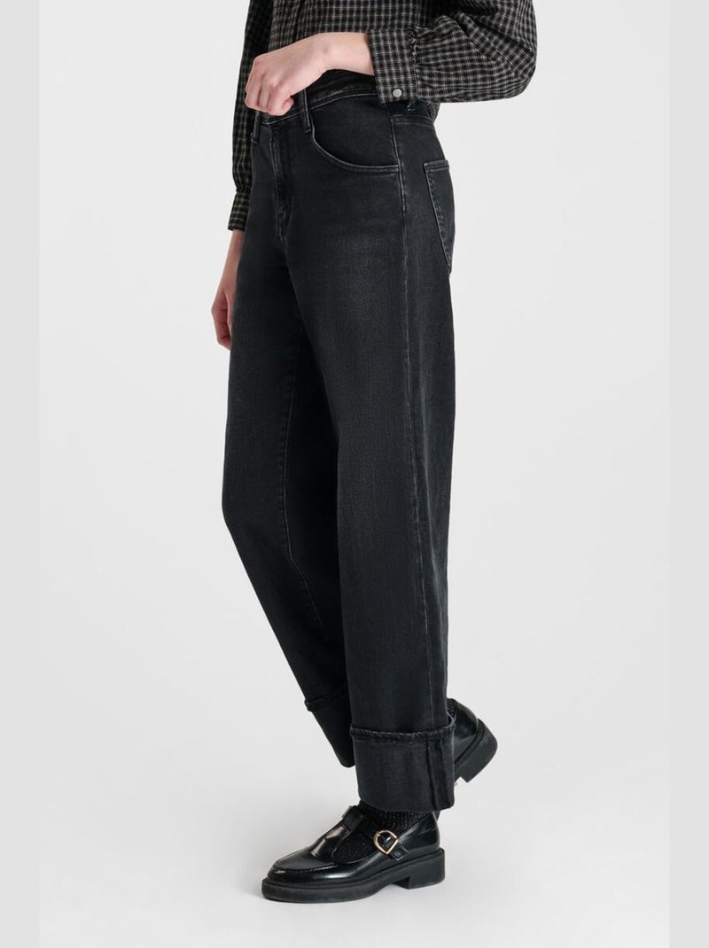 Jeans REVERS droite 'Le Temps Des Cerises' Noir - Kiabi