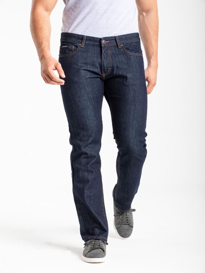 Jeans RL70 coupe droite confort coton brut 'Rica Lewis' Bleu - Kiabi