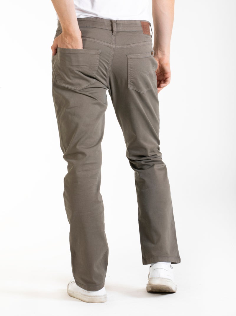 Jeans RL70 Fibreflex® coupe droite FELIX 'Rica Lewis' Taupe - Kiabi