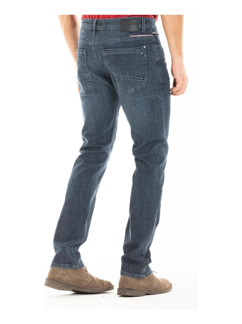 Jeans RL80 Fibreflex® coupe straight NIPON 'Rica Lewis' Bleu - Kiabi