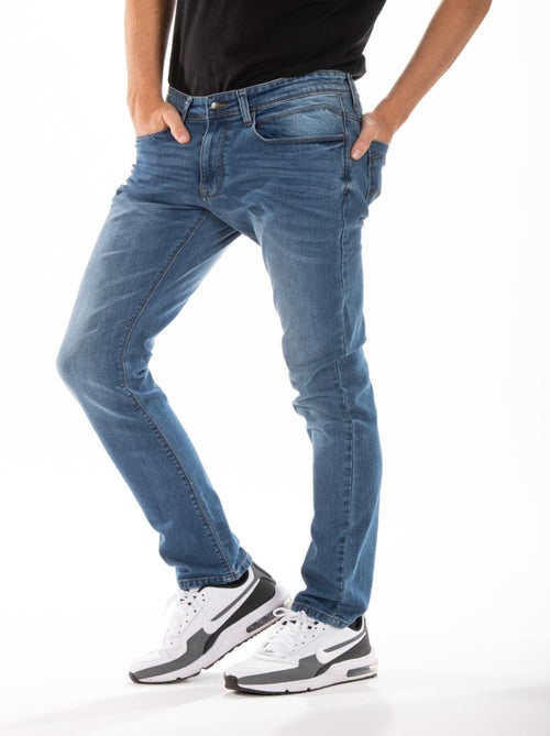 Jeans RL80 Fibreflex® super stonewashed coupe droite ajustée SANCHEZ 'Rica Lewis' - Kiabi Jeans RL80 Fibreflex® super stonewashed coupe droite ajustée SANCHEZ 'Rica Lewis' - Kiabi
