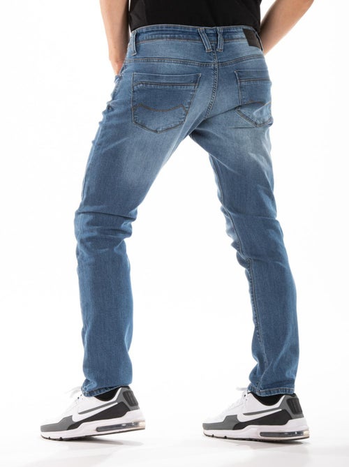 Jeans RL80 Fibreflex® super stonewashed coupe droite ajustée SANCHEZ 'Rica Lewis' - Kiabi Jeans RL80 Fibreflex® super stonewashed coupe droite ajustée SANCHEZ 'Rica Lewis' - Kiabi