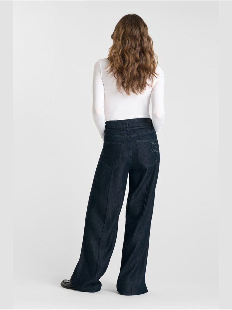 Jeans SCOTTY loose large 'Le Temps Des Cerises' Bleu - Kiabi